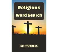 Religious Word Search Puzzle Book: Religious Word Search Puzzle Book: Word Searches with Easy to Read Print about Religion, Bible, Faith and More | ... Gift for Vacations, Holidays and Free Times