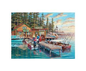 Relish 'Lakeside Vacation' Puzzle da 63 Pezzi: Attività per Anziani Specifiche per le Persone Affette da Demenza/Alzheimer