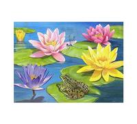 Relish 'Lily Pond' Puzzle da 13 Pezzi: Attività per Anziani Specifiche per le Persone Affette da Demenza/Alzheimer