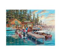 Relish Puzzle 63 Pezzi per Anziani con Demenza - Vacanza al Lago | Puzzle grande da 63 pezzi per anziani con demenza e Alzheimer, favorisce memoria, concentrazione e stimolazione cognitiva