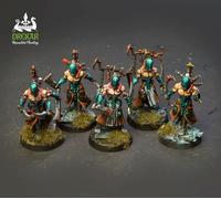 Relitti Drukhari Dark eldar warhammer 40K COMMISSIONE dipinto
