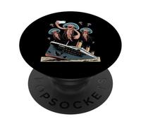 Relitto del Titanic Shipwreck Meduse Selfie Titanic PopSockets PopGrip Adesivo