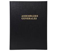 Reliure registre 29,7x21cm 4 anneaux avec recharge (5419e) - deliberations assemblees generales