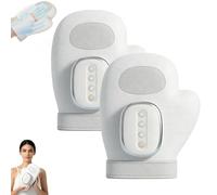 Relivio Hand Massager with Heat Compression, Cordless Finger Massager Glove, 3 Modes 4 Temperatures and 5 Levels Intensities, Portable Ergonomic Rechargeable with 15 Min Timer (2 PCS)