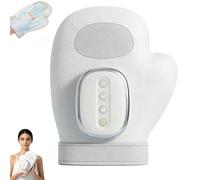 Relivio Hand Massager with Heat Compression, Cordless Finger Massager Glove, 3 Modes 4 Temperatures and 5 Levels Intensities, Portable Ergonomic Rechargeable with 15 Min Timer (1 PC)