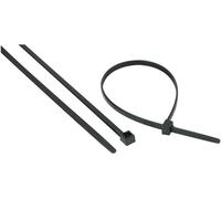 HellermannTyton Fascette riusabili in nylon 4,6 x 250 mm Nere - Confezione da 100
