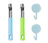 RELKLYU 2 Pezzi Remover del Kernel di Frutta E Ganci da 2 Pezzi, Strumento Manuale del Kernel, Strumenti da Cucina, Accessori da Forno.