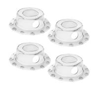 RELKLYU Coperchio Anti-Spoll da Bagno A 4 Pezzi, Accessori per Vasca, Coperchio di Scarico della Vasca, Tappellatura della Vasca da Bagno.