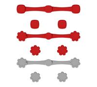 RELKLYU Fibbia Magnetica in Silicone A 3 Pezzi, Fibbia Magnetica Creativa E Semplice E Multifunzionale, Accessori Ad Alta Temperatura, Riutilizzabili E Fissi di Carta Fissa.