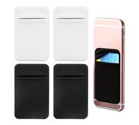 RELKLYU Patch di Back di Telefonia Mobile A 4 Pezzi, Copertura della Scheda per Telefono Cellulare, Accessori per Telefoni Cellulari, Copertura della Scheda Portatile.