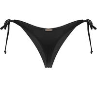 RELLECIGA Moda Mare Donna Slip Bikini a Perizoma con Laccetti Nero M/L
