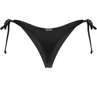 RELLECIGA Slip Bikini con Perizoma Laterale da Donna, Nero, S