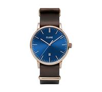 Cluse Brown Leather Dress Watch