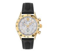 Versace Orologio da uomo analogico al quarzo, taglia unica, oro 32020701, Nero