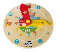 RELOJ EDUCATIVO MADERA APRENDIZAJE