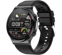 Reloj Inteligente para Hombres,tratamiento Láser Salud Presión Arterial Deporte Reloj Inteligente para Mujeres, Reloj Glucómetro,podómetro Impermeable Ip67 para iOS Android, E