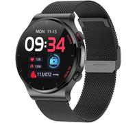 Reloj Inteligente para Hombres,tratamiento Láser Salud Presión Arterial Deporte Reloj Inteligente para Mujeres, Reloj Glucómetro,podómetro Impermeable Ip67 para iOS Android, D