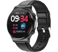 Reloj Inteligente para Hombres,tratamiento Láser Salud Presión Arterial Deporte Reloj Inteligente para Mujeres, Reloj Glucómetro,podómetro Impermeable Ip67 para iOS Android, C