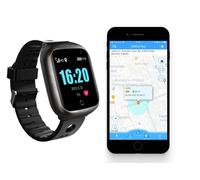 Reloj Localizador GPS Personas Mayores, Niños, Alzheimer, Botón SOS, Detector Caída, Teléfono, App Español, Reloj Abu Family Care, Manual Español
