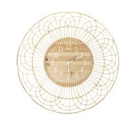 RELOJ PARED D.70 CM RATÁN