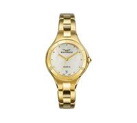Reloj Sandoz 81370-97 mujer acero IP dorado