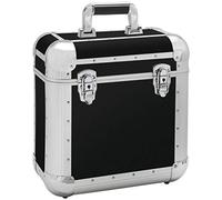 Reloop 60 Record Case black - classica custodia per dischi, costruzione estremamente robusta, piano estraibile, imbottitura in schiuma, nero