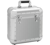 Reloop 60 RECORD CASE SILVER Valigia Pro per trasporto di 60 vinili, Argento