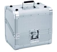 Reloop 80 RECORD CASE SILVER Valigia Pro x trasporto 80 vinili 2compart.separati
