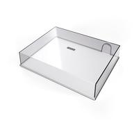 Reloop Abdeckhaube RP-7 - Copertura protettiva con calzata precisa, Realizzata in plastica resistente e stabile, Protegge il giradischi in modo affidabile da polvere, graffi e dall’usura tipica dell’u