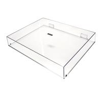 Reloop RP-1000/2000/4000/5000 Cover - Folding Acrylic Turntable Dust and Dirt Protection for Reloop RP-1000/2000/4000/5000 Models, (Transparent), 44.2 x 34.8 x 6.86 cm