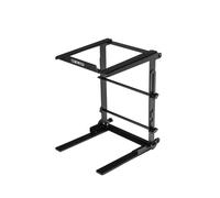 Reloop LAPTOP STAND FLEX V2 Supporto pieghevole e regolabile x LAPTOP Dj, Nero