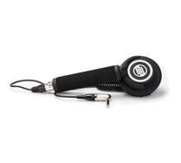 Reloop AMS-RHP-10-MONO - costruzione professionale mono posteriore con driver al neodimio da 50 mm, impugnatura ergonomica imbottita, padiglione auricolare resistente all'acqua, nero
