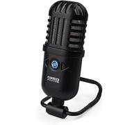 reloop Robusto microfono USB con capsula a condensatore, uscita cuffie. Ideale per voce, voce e strumenti - anche in viaggio.