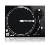 Reloop RP-1000M - Giradischi da DJ e Hi-Fi con Cinghia e Regolazione Pitch (+/- 10%) (Nero Metallico)