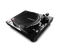 Reloop RP-7000 MK2 - Giradischi professionale per DJ con trasmissione diretta Upper Torque Quartz, nuova base del braccio, regolabile in altezza