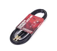 Reloop Superior Stereo Jack MM 3.0 m - elevata qualità di trasmissione grazie all'uso di fili di rame senza ossigeno, buona protezione e schermatura attraverso una densa trecciatura di rame