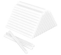 Relota 100 pezzi Colla a Caldo 7 x 100 mm, Stick Colla a Caldo Trasparente per Pistola Colla a Caldo, Kit Bastoncini di Colla Asciugatura Rapida per Fai da Te, Riparazione e Fissaggio