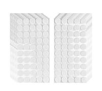 Relota 300 Paia Tondini Adesivi Tondo 20 mm, Gancio e Anello Punti Autoadesivi, Nastri Adesivi Rotondi Biadesivi Puntini, Biadesivo per Decorazioni da Parete, Foto, DIY, Arti Mestieri, Buste