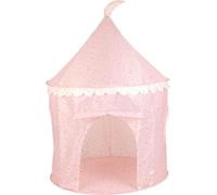 Relsy Kids Pop Up Play Tent - Indoor/Outdoor Childs Playhouse Misty Pink Terrazzo Style, 135 x 100 cm, Pink Kids Tent, Play Den Ball Pit Garden Toys for Toddler Unisex Bambini Età 3+