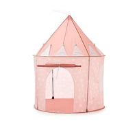 Relsy Tende Pop Up per Bambini, Tenda da Gioco per Avventure al Chiuso e all'Aperto, Tenda per Bambini con Motivo Stellato Rosa, Tenda Castello e Principessa per Bambini