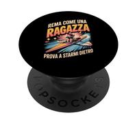 Rema Come Una Ragazza Prova A Starmi Dietro PopSockets PopGrip Adesivo