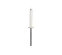 REMACHE ALUMINIO NORMAL BLANCO 4 X 18 MM - Unid: 500