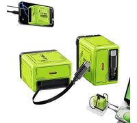 Remainderh Agreetally Literalous 2-in-1 Compatible with 20w Fast Charger, Fast Charger Module with Type-C Cable, Retractable Phone Wall Plug for Phone and Laptops (Green)