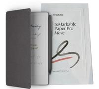Remarkable Paper Pro Move - Bundle | Ultraportable Color 7.3" Paper Tablet with Marker Plus Pen with Eraser, and a Book Folio Cover (Basalt (Mosaic Weave))