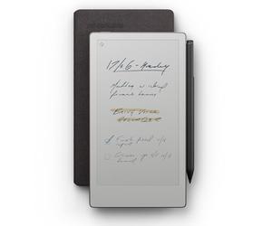 reMarkable Paper Pro Move con Marker Plus e Book Folio Basalto | Paper Tablet ultraportatile a colori da 7,3" con luce di lettura, notebook digitale tascabile per produttività in viaggio