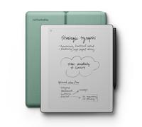 reMarkable Paper Pure con Marker Plus e Sleeve Folio Verde Nebbia | Tablet di carta con schermo da 10,3" in bianco e nero, blocco note digitale per pensare, scrivere e leggere meglio