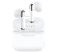 REMAX W37 TWS cuffie wireless con ENC, Bluetooth 5.4 - Bianco