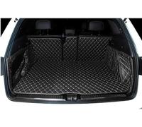 REMAZ Completamente Chiuso Tappetino per Pelle Bagagliaio Auto per Mercedes Benz GLC 200 220d 250 300 Coupe 2021-2015, Antiscivolo/Graffio Copri Baule Vasca Auto,B-Black Rice Line