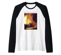 Rembrandt Il filosofo nelle Idee di Meditazione per artisti Maglia con Maniche Raglan