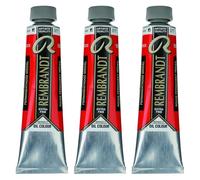 Rembrandt Olio Tubo 40 Ml. Serie 3 - 377 Rosso Permanente Medio